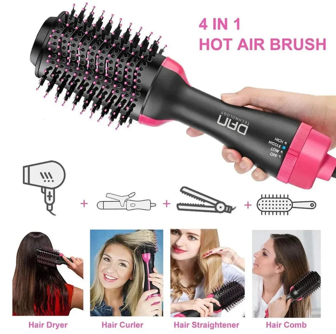 One Step Hot Air Brush